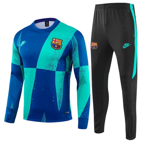 Chandal Barcelona 2019-2020 Verde Negro Azul